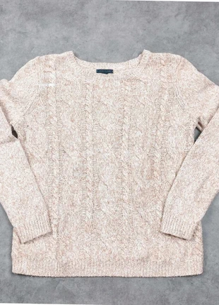 Tommy Hilfiger pull torsadé beige L Tommy Hilfiger cable knit sweater beige L, brand: Tommy Hilfiger, condition: Good, size: L / 40 / 12, €18.00, €19.60 includes Buyer Protection