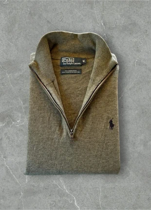 Half zip / 1/4 zip col camionneur Ralph Lauren gris taille M, marque: Ralph Lauren, état: Très bon état, taille: M, 35,00 €, 37,45 € Protection acheteurs (Pro) incluse