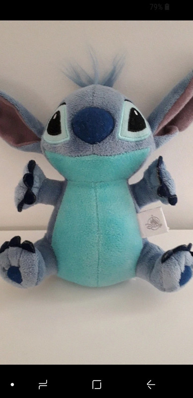 Trousse Stitch Disneyland Paris Disney peluche Lilo et Stitch bleu