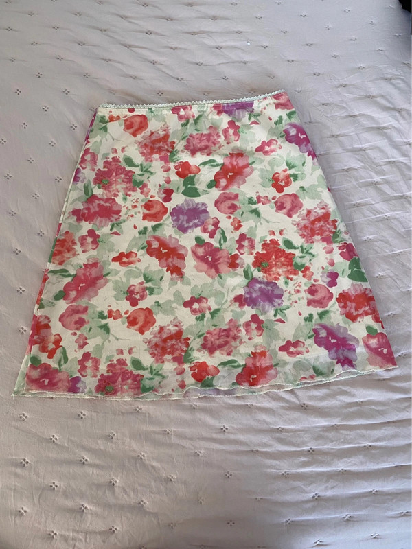 Multi colored mini skirt Princess Polly 1