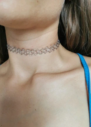 Choker tatouage transparent – ras-du-cou rétro, zustand: Neu, 3,00 €, 3,85 € inklusive Vinted-Käuferschutz