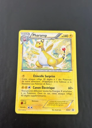 Carte pokemon Pharamp holo promo Bw67, marke: Pokémon, zustand: Sehr gut, 12,00 €, 13,30 € inklusive Vinted-Käuferschutz