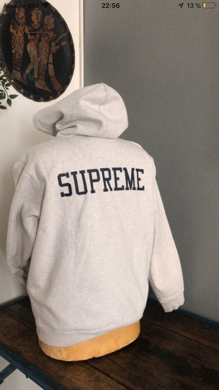 Supreme x sales champion hoodie white