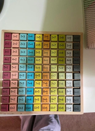 Houten rekenbord, staat: Nieuw zonder prijskaartje, maat: Universeel, € 2,00, € 2,80 inclusief Kopersbescherming