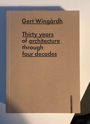 Gert Wingardh thirty years of architecture through four decades, condition: Satisfactory, £5.00, £5.95 includes Buyer Protection