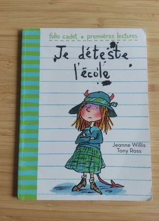 Livre enfant Je déteste l’école – Folio Cadet – très bon état, condition: Very good, €1.50, €2.28 includes Buyer Protection