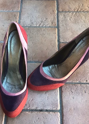 Scarpe decolleté con zeppa taglia 39, état: Neuf sans étiquette, taille: 39, 7,00 €, 8,05 € Protection acheteurs incluse