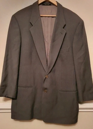 Vintage Emporio Armani Blazer Men’s EU 54R / UK 44R | Made in Italy | 90s Wool Suit Jacket, brand: Emporio Armani, condition: Good, size: 44R, £25.95, £27.95 includes Buyer Protection