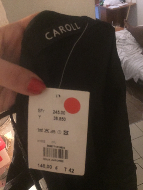 Caroll sales robe noire