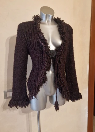Vintage cardigan bolero brown coquette y2k goth dark alternativ, brand: Vintage Dressing, condizioni: Ottime, taglia: M / IT 42 / EU 38, €20.00, €21.70 include la Protezione acquisti