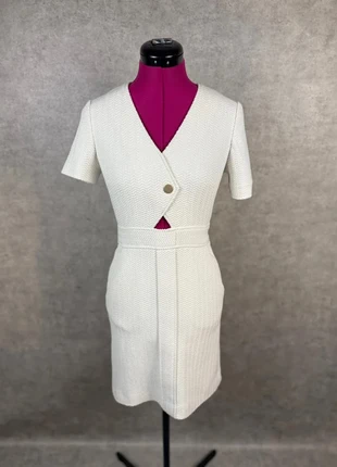 Sublime robe mini Maje Rozak Blanc 34 XS, brand: Maje, condition: Very good, size: XS / 34 / 6, €49.00, €52.15 includes Buyer Protection Pro