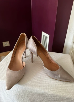 Rylko Estima - Silver high heels, marca: Rylko, estado: Satisfatório, tamanho: 40, €10.00, €11.20 inclui Proteção do Comprador