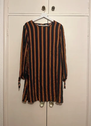 Size 16 papaya colourful striped mini dress #size16 #papaya #dress, brand: Papaya, condition: Very good, size: L / UK 16-18, £3.50, £4.38 includes Buyer Protection