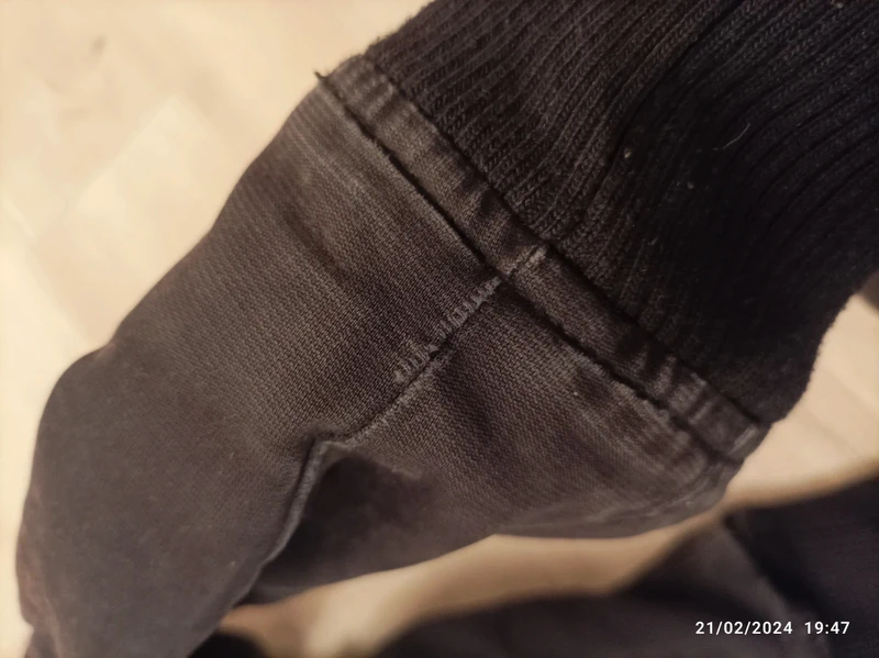 Blouson noir hiver homme taille L - photo numéro 4