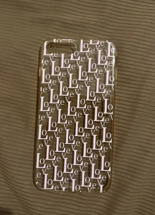 Funda “LOVE” transparente – estilo Y2K elegante para iPhone 7 Plus, marca: Shein, estado: Muy bueno, 2,50 €, 3,33 € Protección al comprador incluida