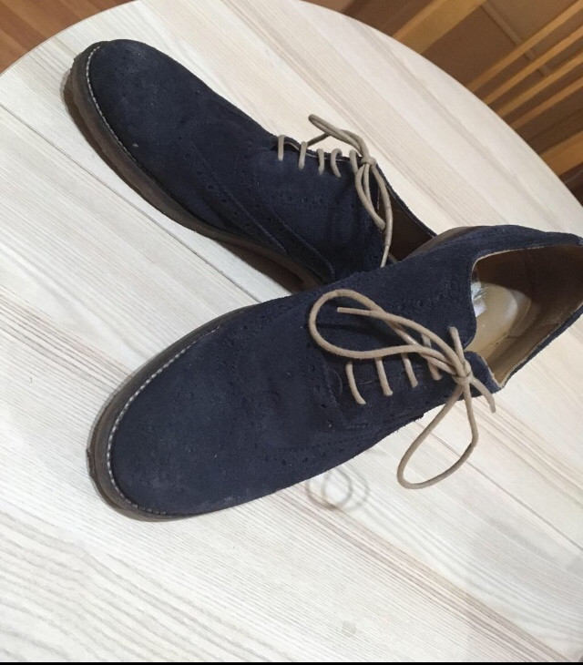 Zapatos Emidio Tucci. Azul oscuro. Talla 41 -