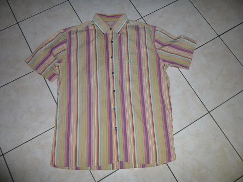 chemise manche court rayé Mise au Green taille XL