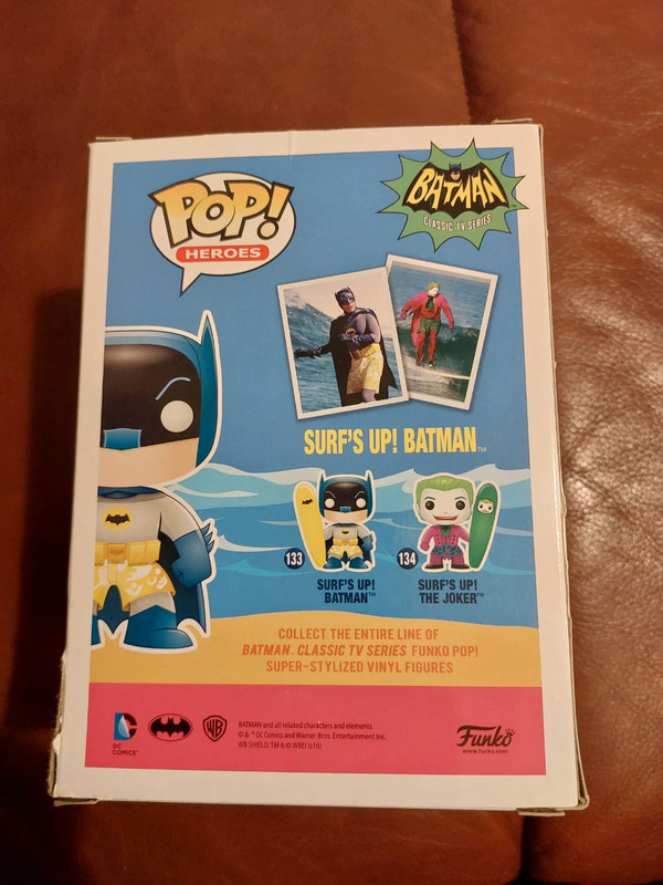 Funko Batman 1966 TV Series Surf's Up Batman Pop! Vinyl Figure 