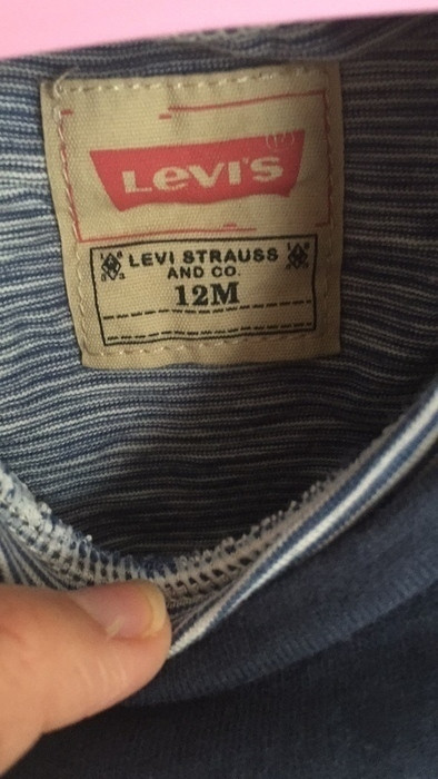Tee-shirt levi's bleu marine 4