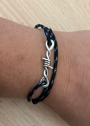 Bracelet paracorde barbelé, marque: Fait Main, état: Neuf sans étiquette, 2,00 €, 2,80 € Protection acheteurs incluse