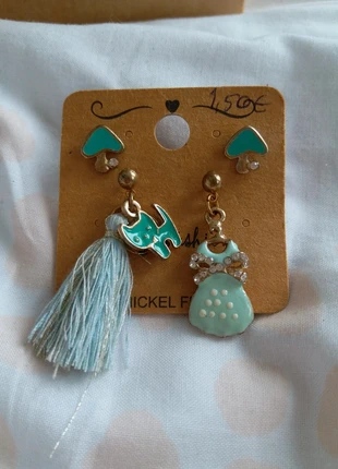 Oorbellen, merk: Fashion Jewelry, staat: Nieuw met prijskaartje, € 1,50, € 2,28 inclusief Kopersbescherming