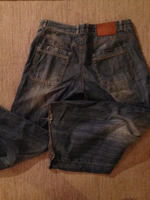 Pantalon Jean jupe-culotte 4