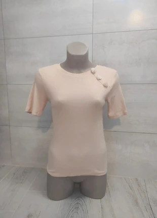 Cute peach fitted top - Zara - size L, marque: Zara, état: Très bon état, taille: L / 40 / 12, 8,00 €, 9,10 € Protection acheteurs incluse