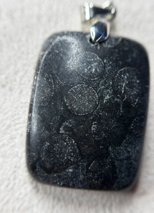 Pendentif corail noir fossilisé, brand: Corail, condition: Very good, €5.00, €5.95 includes Buyer Protection
