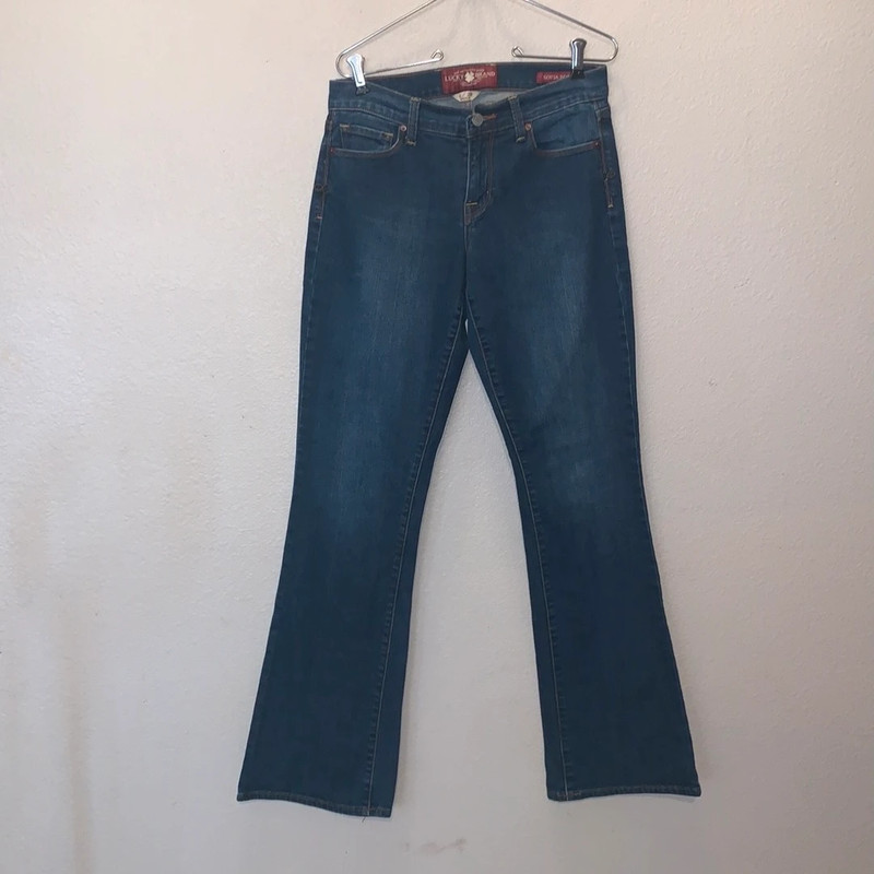 Lucky Brand Sofia Boot Blue Denim Jeans 6 28 Vinted