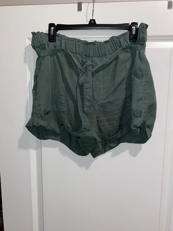 Aerie Olive Green Shorts 1