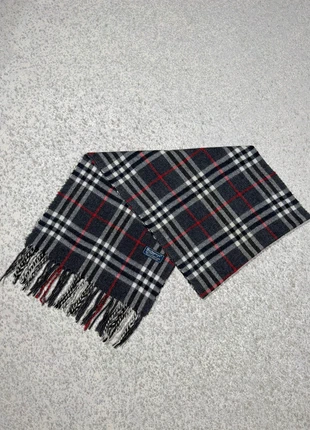 Écharpe Scarf Burberrys Vintage Tartan Gris, brand: Burberrys, condition: Good, €25.00, €26.95 includes Buyer Protection