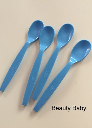 Lot de 4 cuillères bébé Beauty Baby neuves, marque: Beauty Baby, état: Neuf sans étiquette, taille: 3-6 mois / 62 cm, 2,00 €, 2,80 € Protection acheteurs incluse