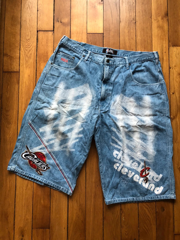 Nba hot sale jean shorts