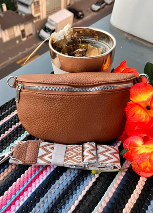 Sac banane marron jamais utilisé cuir synthétique PU, staat: Heel goed, € 16,00, € 17,50 inclusief Kopersbescherming