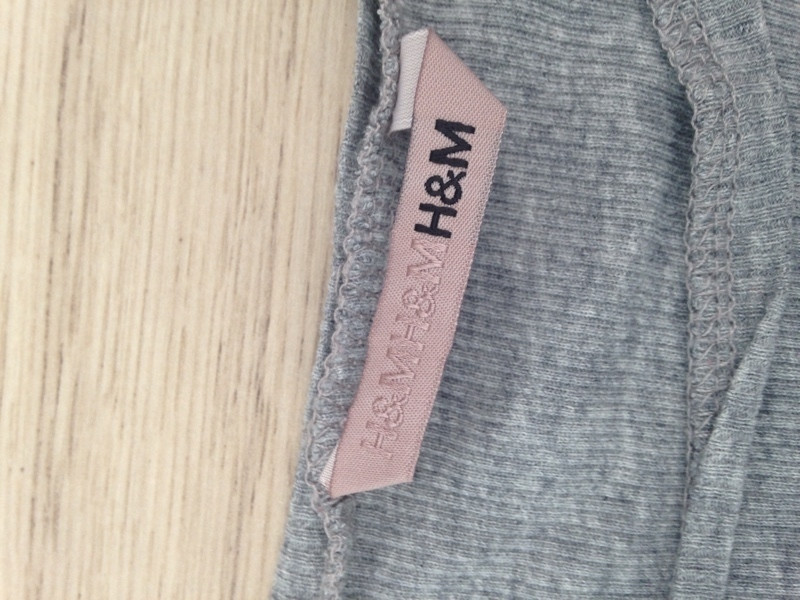 Top gris H&M en coton 2