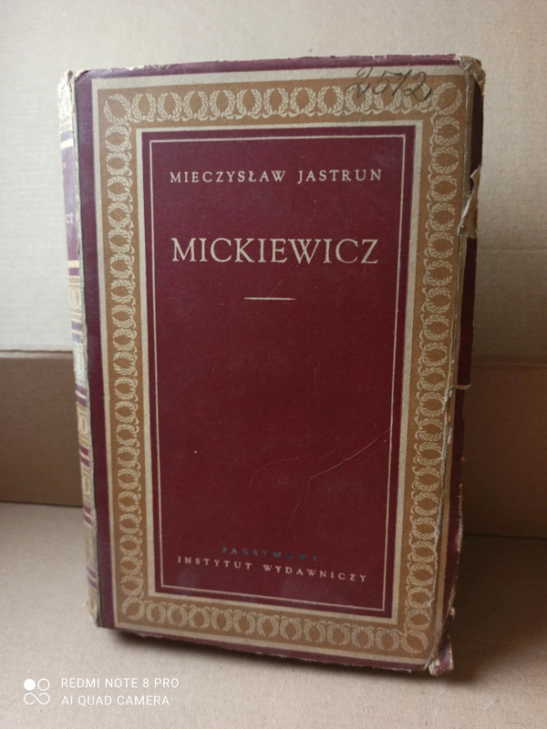Mickiewicz Mieczysław Jastrun biografia Vinted