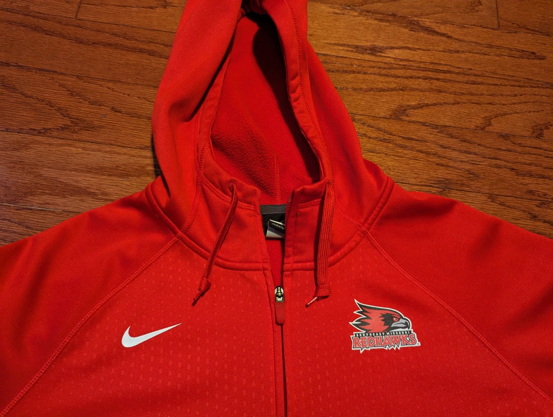 SEMO hoodie jacket - Red - XL - Nike drifit material - Redhawks - college 1