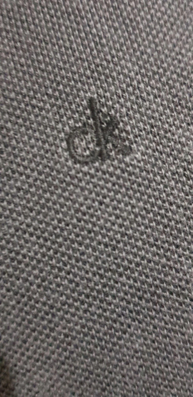 Polo Calvin Klein, gris, taille S 3