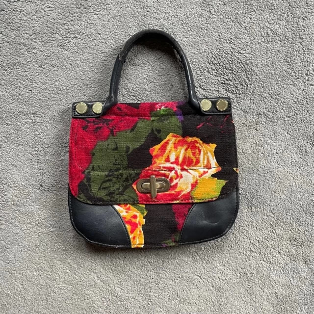 Ted Baker black/floral tote bag - Vinted