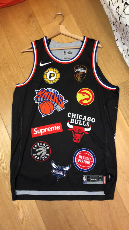 Supreme Nike NBA teams jersey -