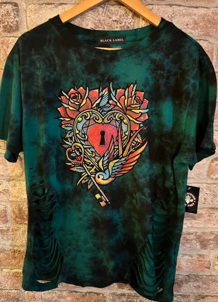 T-shirt femme taille XL Affliction, brand: Affliction, condizioni: Nuovo con cartellino, taglia: XL / IT 46 / EU 42, €5.00, €5.95 include la Protezione acquisti