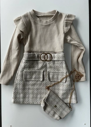 Jurkje met tas, merk: geen merk, staat: Nieuw zonder prijskaartje, maat: 24-36 maanden / 92 cm, € 10,00, € 11,20 inclusief Kopersbescherming