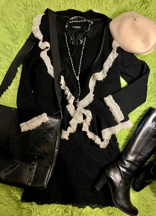 Conjunto dark🖤, marca: COQUETTE, estado: Muito bom, tamanho: S / 36 / 8, €15.00, €16.45 inclui Proteção do Comprador