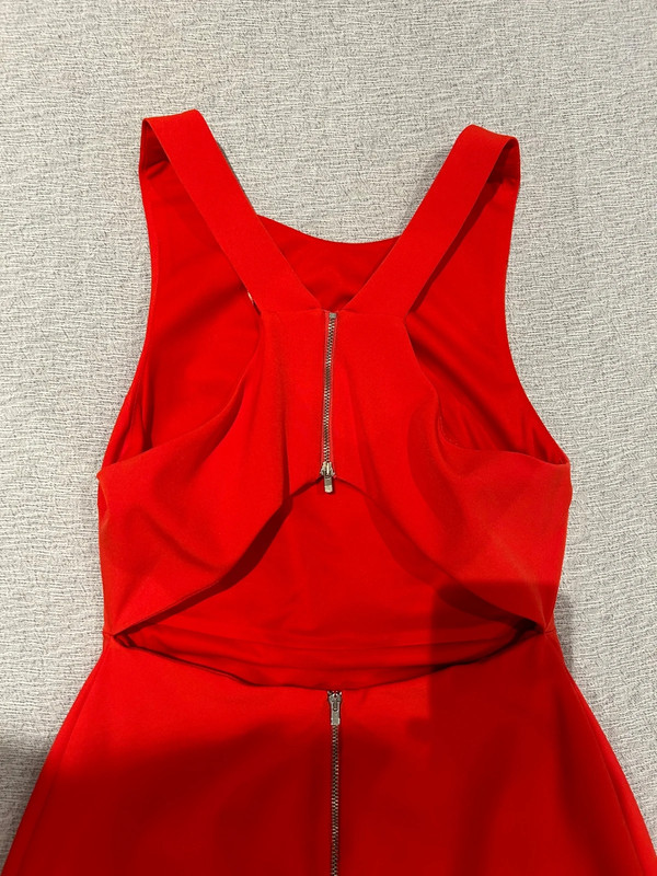 Vestido corto rojo 3