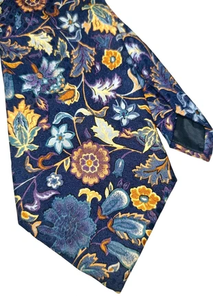 Cravatta vintage floreale pura seta multicolore larga 9,5 cm tie silk Krawatte, brand: Vintage Dressing, condizioni: Ottime, €6.00, €7.00 include la Protezione acquisti Pro