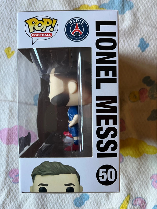 Funko Pop! Fútbol: Paris Saint-Germain - Lionel Messi :  Juguetes y Juegos