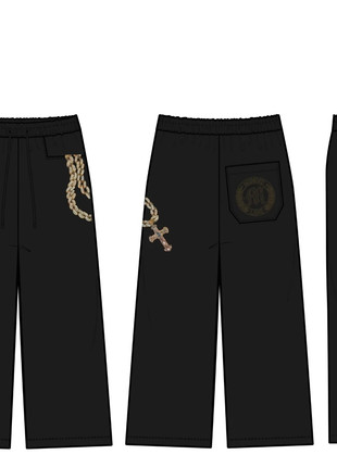 Black sweatpants, brand: Memory Lane, condition: New with tags, size: M, £70.00, £74.20 includes Buyer Protection