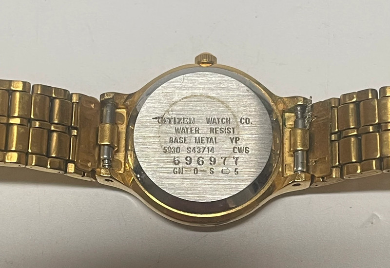Reloj Citizen vintage mujer