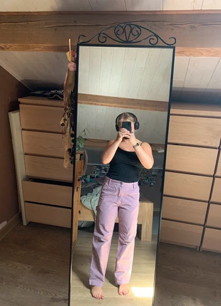 Paarse broek , merk: H&M, staat: Heel goed, maat: M / 38 / 10, € 15,00, € 16,45 inclusief Kopersbescherming