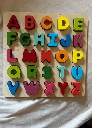 Puzzle alphabet bois enfant apprentissage, marca: Puzzle, estado: Muito bom, €4.00, €4.90 inclui Proteção do Comprador